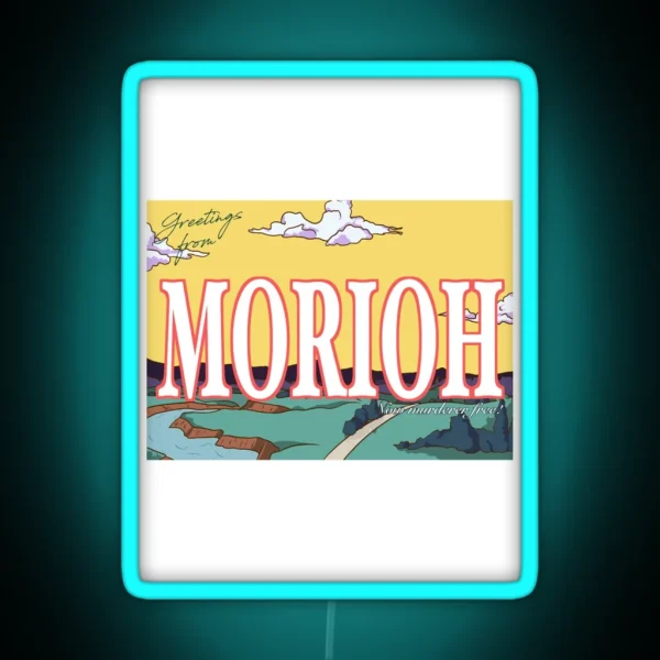 Greetings From Morioh RGB Neon Sign