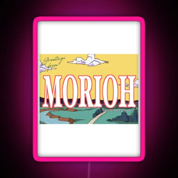 Greetings From Morioh RGB Neon Sign