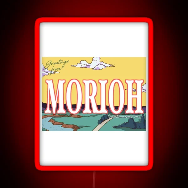 Greetings From Morioh RGB Neon Sign