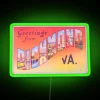 Greetings From RICHMOND VA RGB Neon Sign - Image 4