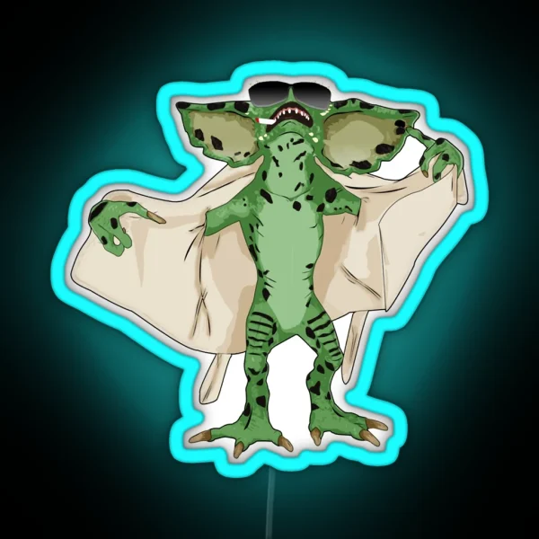 Gremlin Flasher RGB Neon Sign