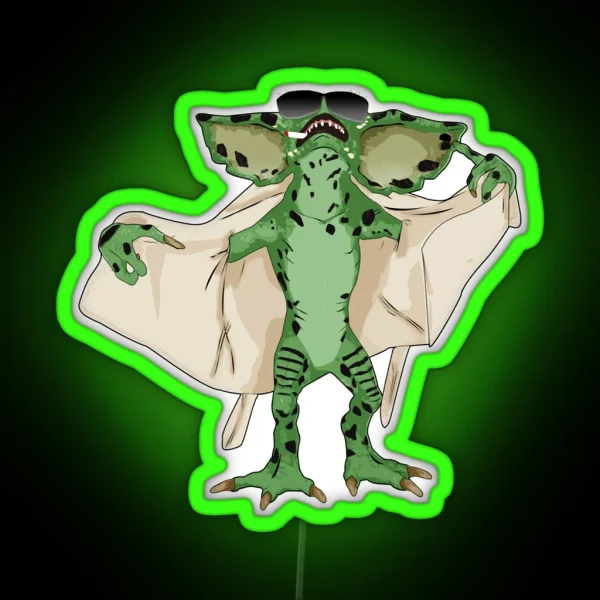 Gremlin Flasher RGB Neon Sign