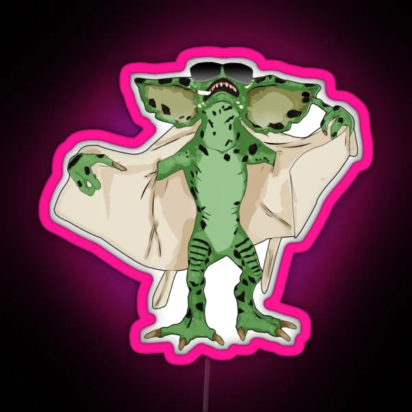 Gremlin Flasher RGB Neon Sign