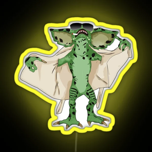 Gremlin Flasher RGB Neon Sign