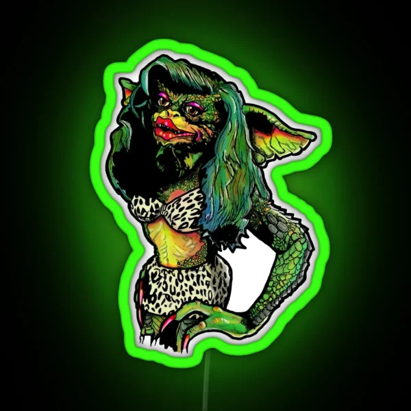 Gremlins Greta RGB Neon Sign