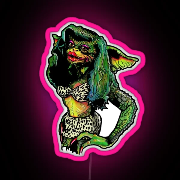 Gremlins Greta RGB Neon Sign
