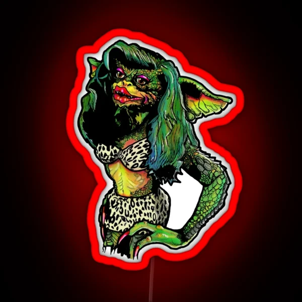 Gremlins Greta RGB Neon Sign