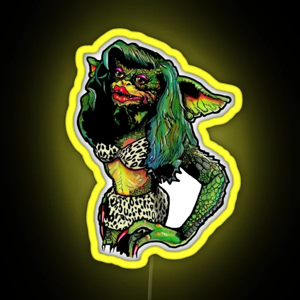 Gremlins Greta RGB Neon Sign