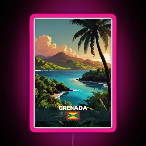 Grenada Travel RGB Neon Sign