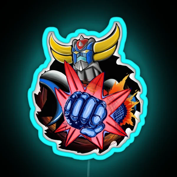 Grendizer Goldorak RGB Neon Sign