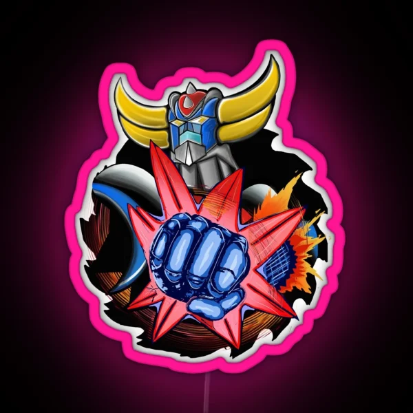 Grendizer Goldorak RGB Neon Sign