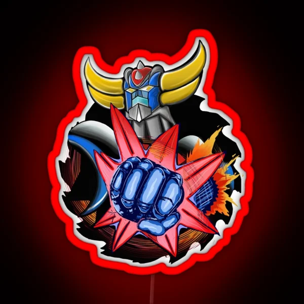 Grendizer Goldorak RGB Neon Sign