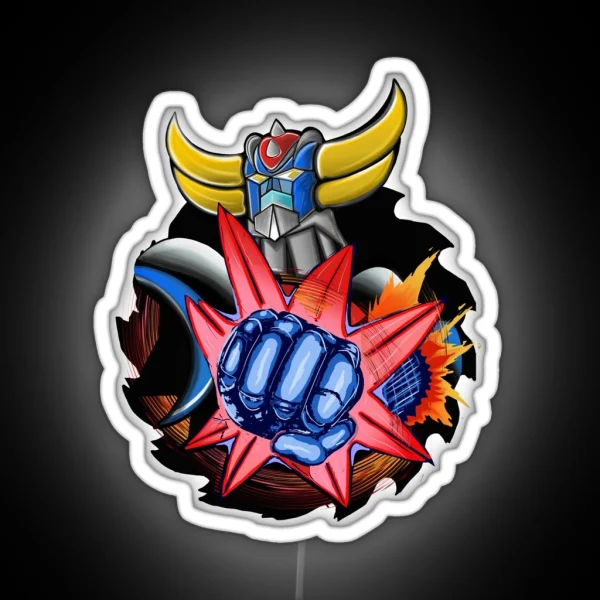 Grendizer Goldorak RGB Neon Sign