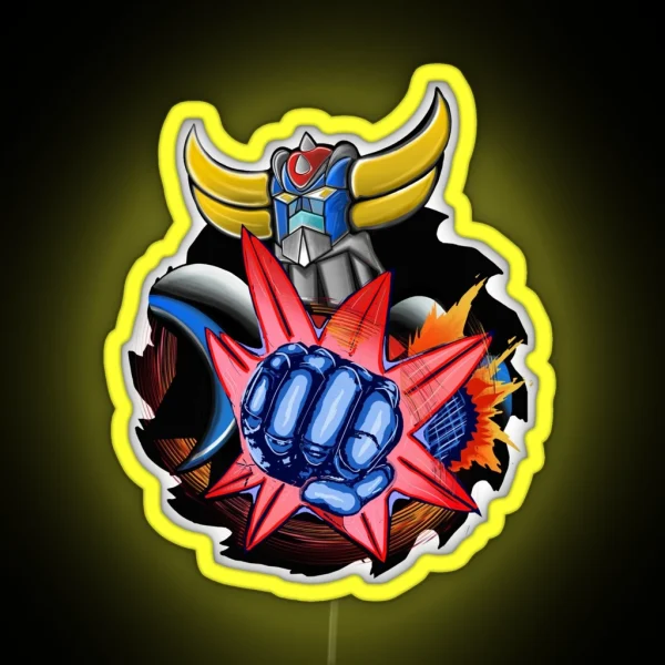 Grendizer Goldorak RGB Neon Sign