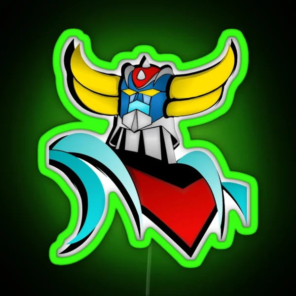 Grendizer Goldorak RGB Neon Sign