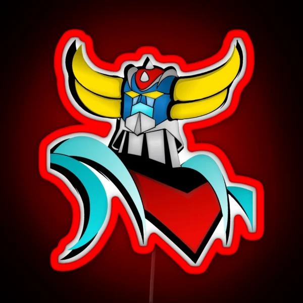 Grendizer Goldorak RGB Neon Sign
