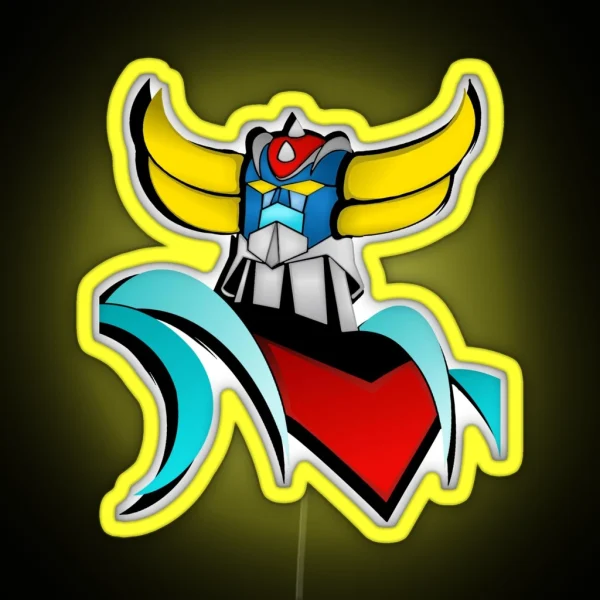 Grendizer Goldorak RGB Neon Sign