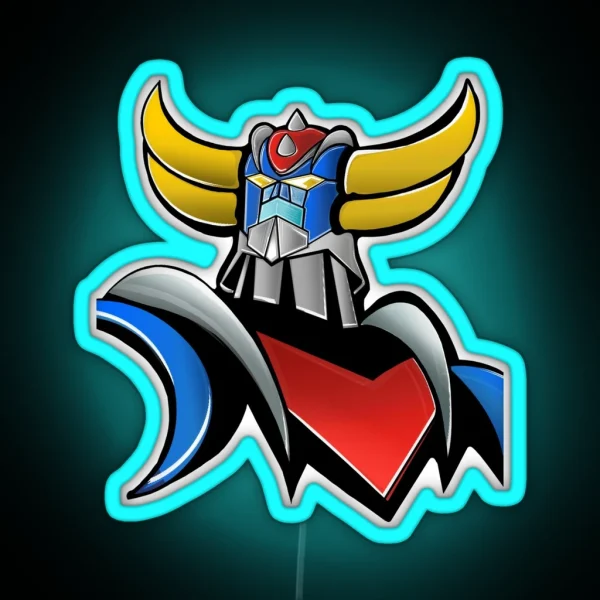Grendizer Goldorak Robot RGB Neon Sign