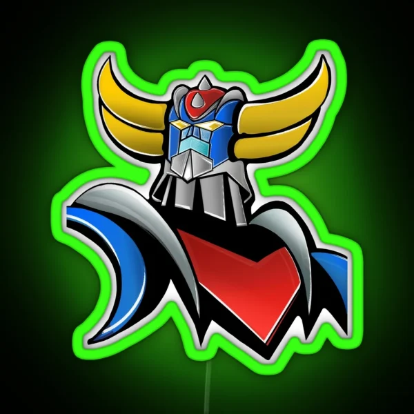Grendizer Goldorak Robot RGB Neon Sign