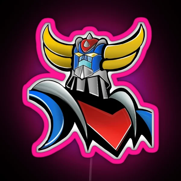 Grendizer Goldorak Robot RGB Neon Sign