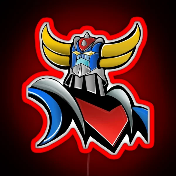 Grendizer Goldorak Robot RGB Neon Sign