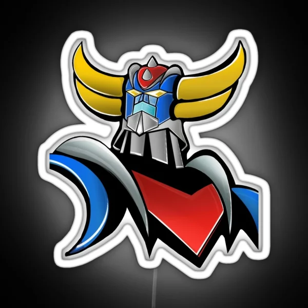 Grendizer Goldorak Robot RGB Neon Sign