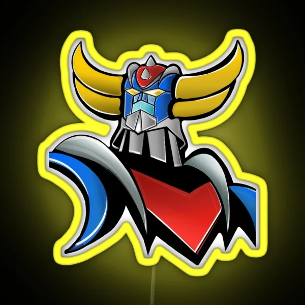 Grendizer Goldorak Robot RGB Neon Sign