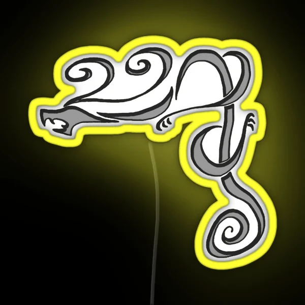 Grewy Dragon RGB Neon Sign