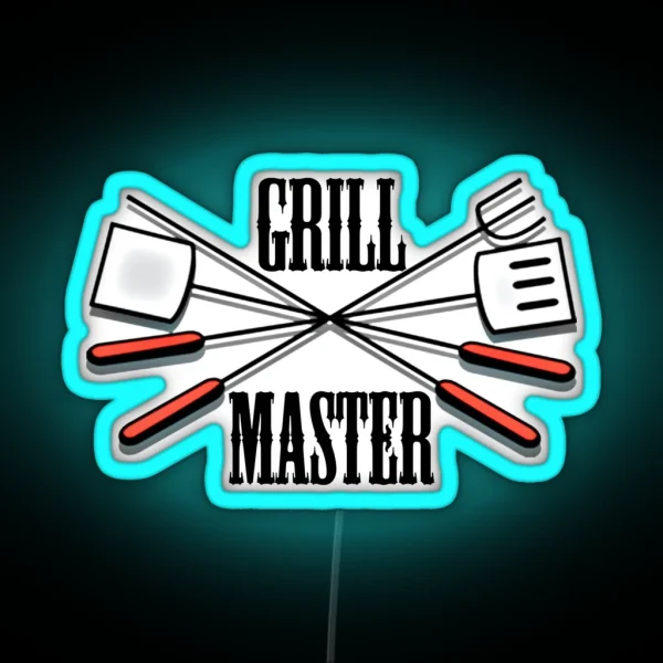 Grill Master RGB Neon Sign