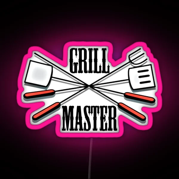Grill Master RGB Neon Sign