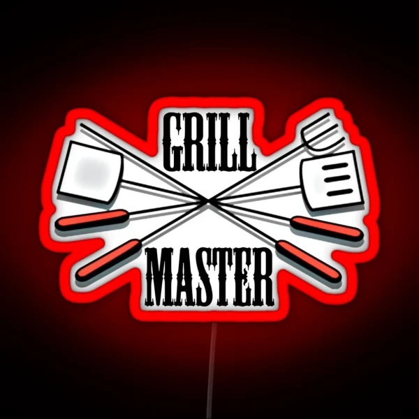 Grill Master RGB Neon Sign