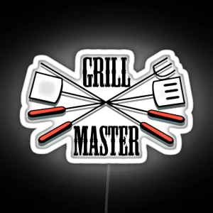 Grill Master RGB Neon Sign