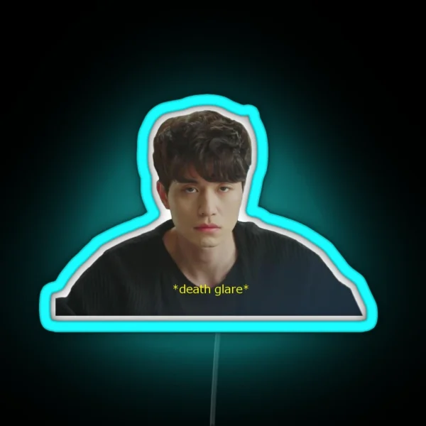 Grim Reaper Death Glare RGB Neon Sign