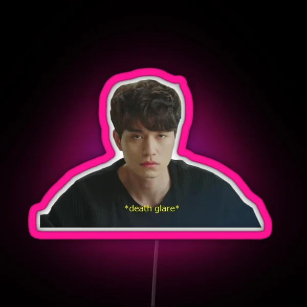 Grim Reaper Death Glare RGB Neon Sign