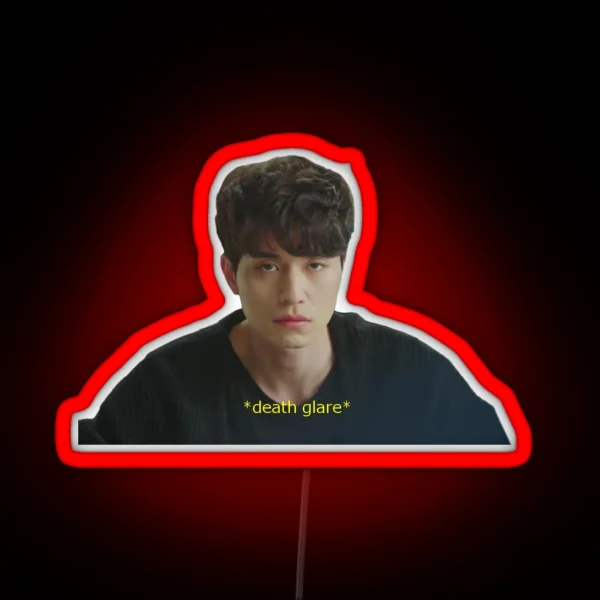 Grim Reaper Death Glare RGB Neon Sign