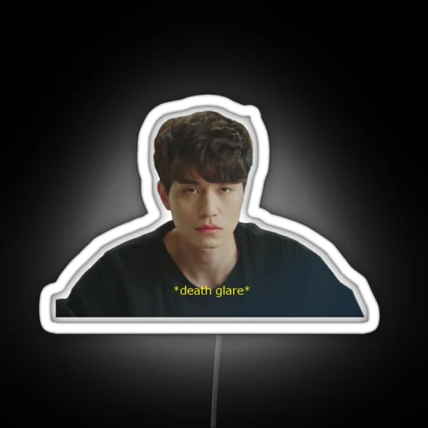Grim Reaper Death Glare RGB Neon Sign