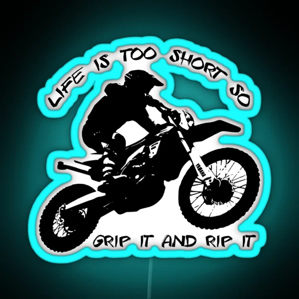 Grip It And Rip It RGB Neon Sign