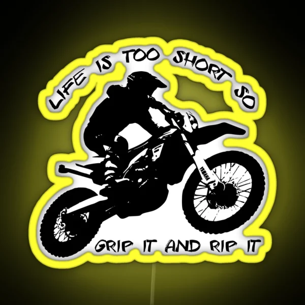 Grip It And Rip It RGB Neon Sign