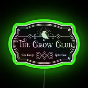 Grishaverse Crow Club Sign RGB Neon Sign