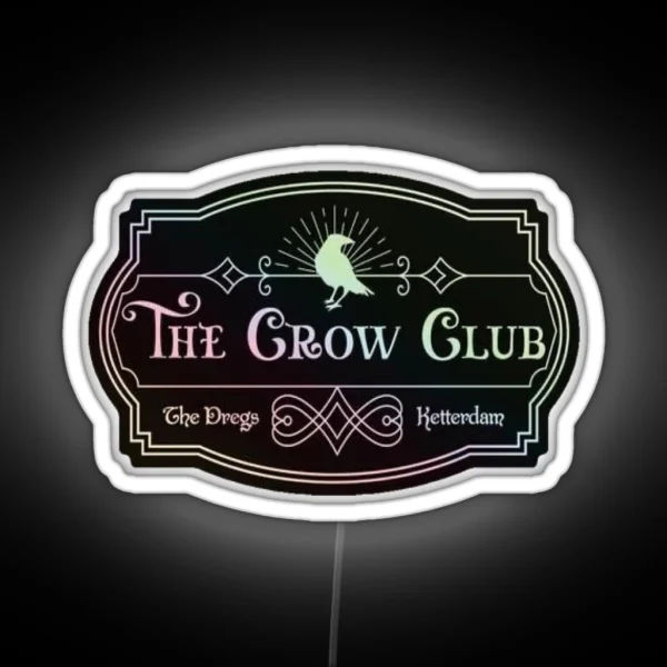 Grishaverse Crow Club Sign RGB Neon Sign