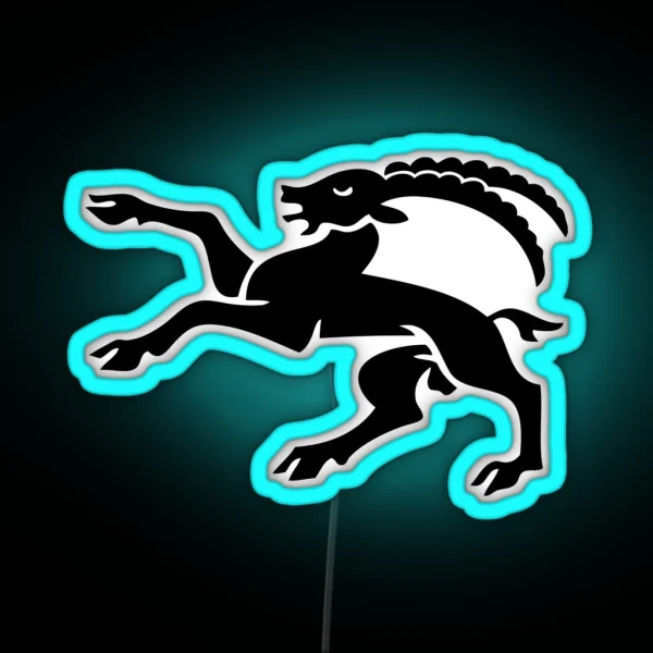 Grison Romanche Suisse Ibex RGB Neon Sign