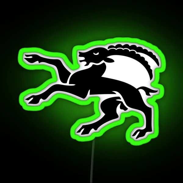 Grison Romanche Suisse Ibex RGB Neon Sign