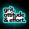 Grit Attitude And Effort Growth Mindset RGB Neon Sign - Image 2