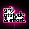 Grit Attitude And Effort Growth Mindset RGB Neon Sign - Image 6