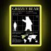 Grizzly Bear Facts Large Bear Enthusiast RGB Neon Sign - Image 6