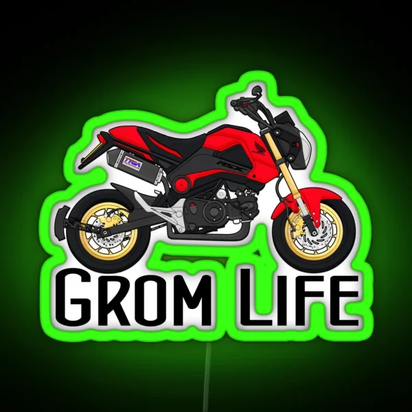 Grom Life RGB Neon Sign