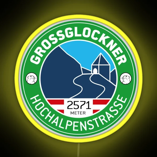 Grossglockner High Alpine Road V1 RGB Neon Sign