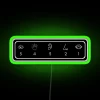 Grounding Technique For Anxiety 54321 RGB Neon Sign - Image 3
