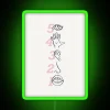 Grounding Technique Reminder Art Print RGB Neon Sign - Image 4