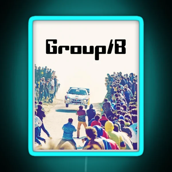 Group B 2 0 RGB Neon Sign